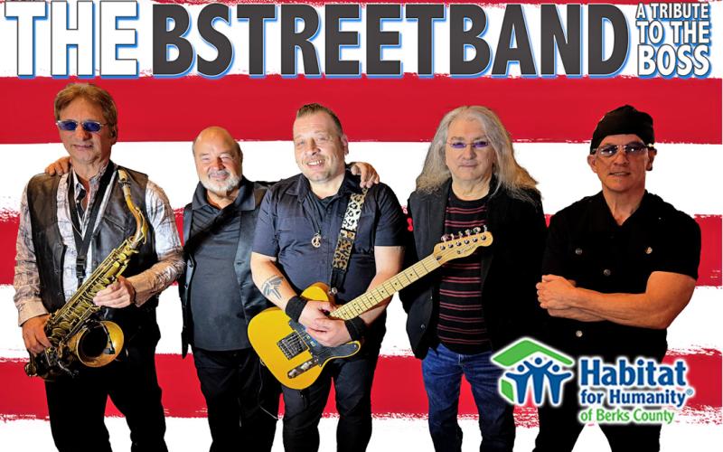 BStreet Band Portrait with Logo